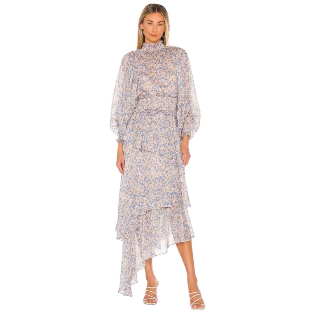 Elliatt Astrid Dress, Periwinkle Multi, Small